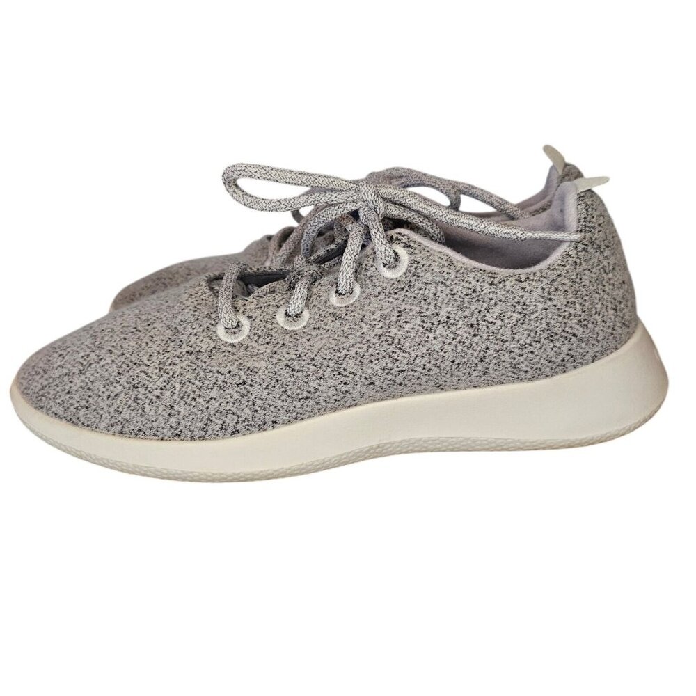 Allbirds Merino Wool Runner Dapple Sneakers Womens 9 Gray Shoes Comfort WR/W9